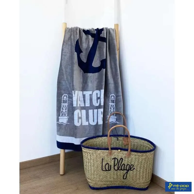LA PLAGE PEŠKIR ZA PLAŽU YACHT CLUB 100X175