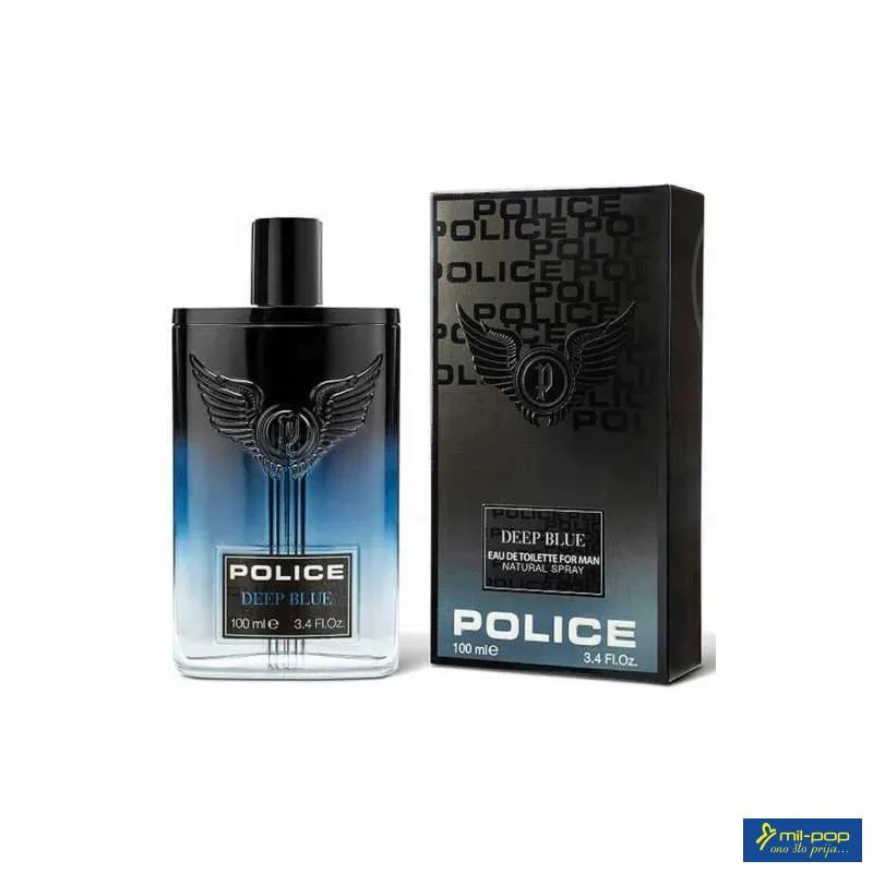 POLICE DEEP BLUE EAU DE TOILETTE MEN - 100ML 