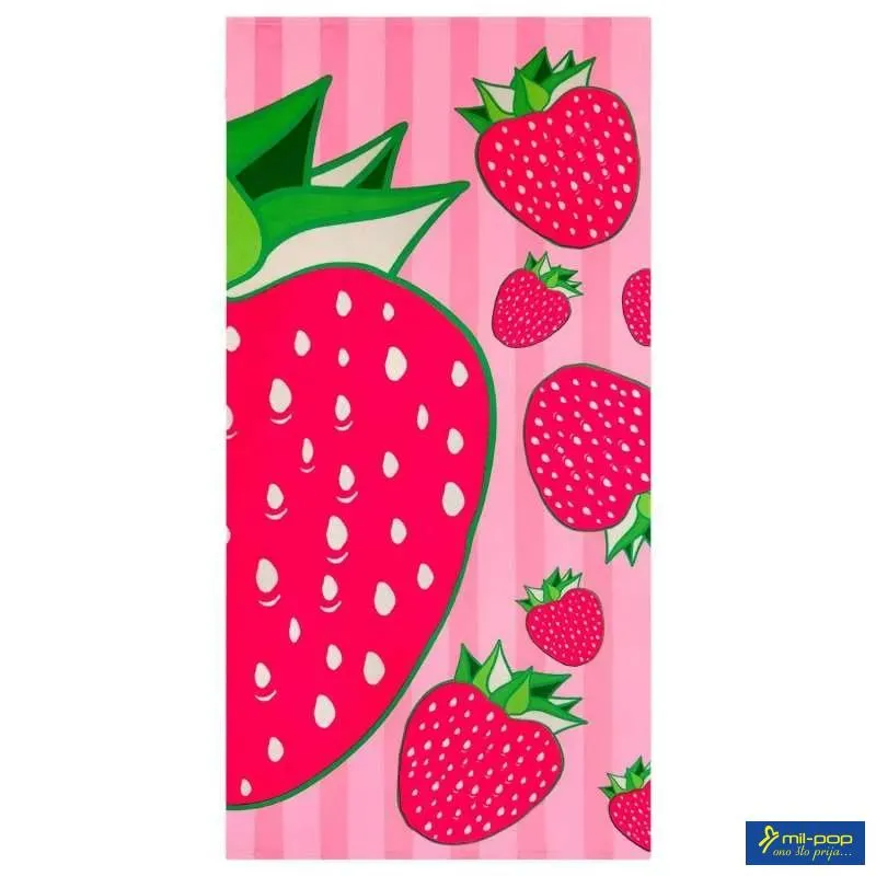 LA PLAGE PEŠKIR ZA PLAŽU POP FRAISE 75X150