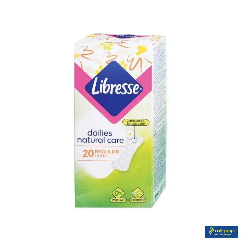 LIBRESSE ULOSCI NATURAL 20 NORMAL PANTYLINERS