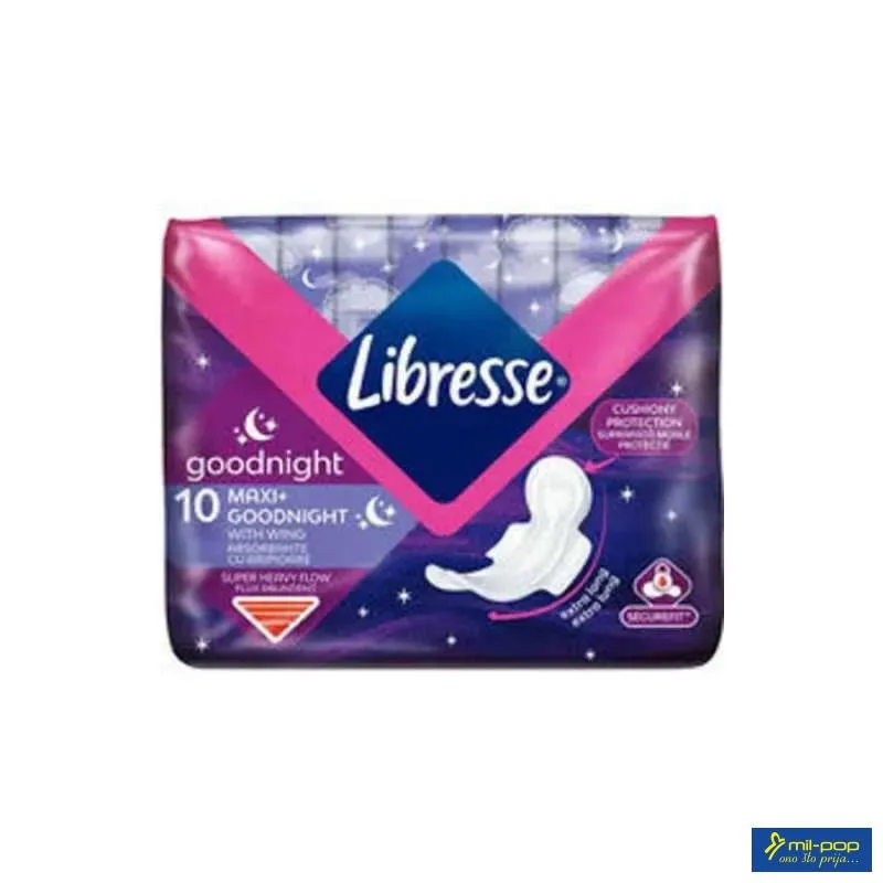 LIBRESSE ULOŠCI MAXI NIGHT 10KOM 
