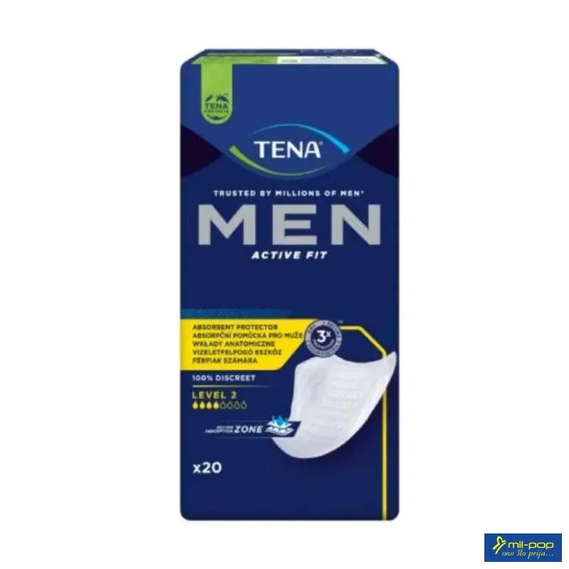 TENA MEN ACTIVE FIT L2 EAST 6*20P 