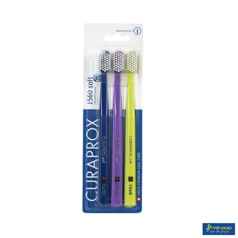 CURAPROX CS 1560-3 PACK SOFT 