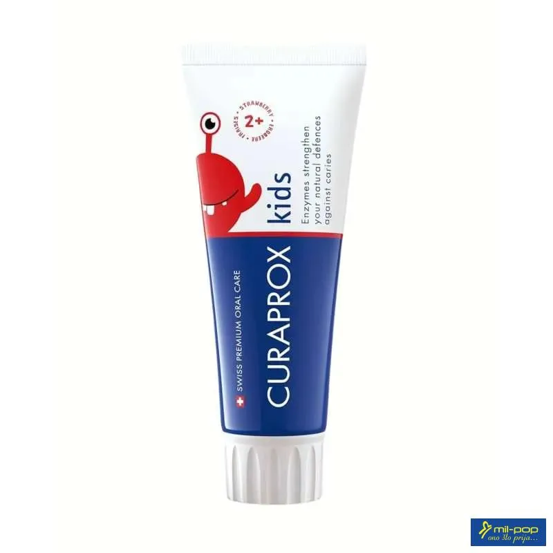 CURAPROX DJEČIJA PASTA ZA ZUBE JAGODA (2+) 60 ML 