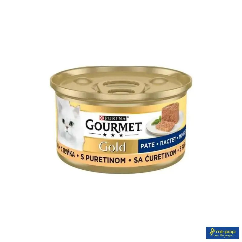 GOURMET GOLD MSE TURKEY 85 GR 