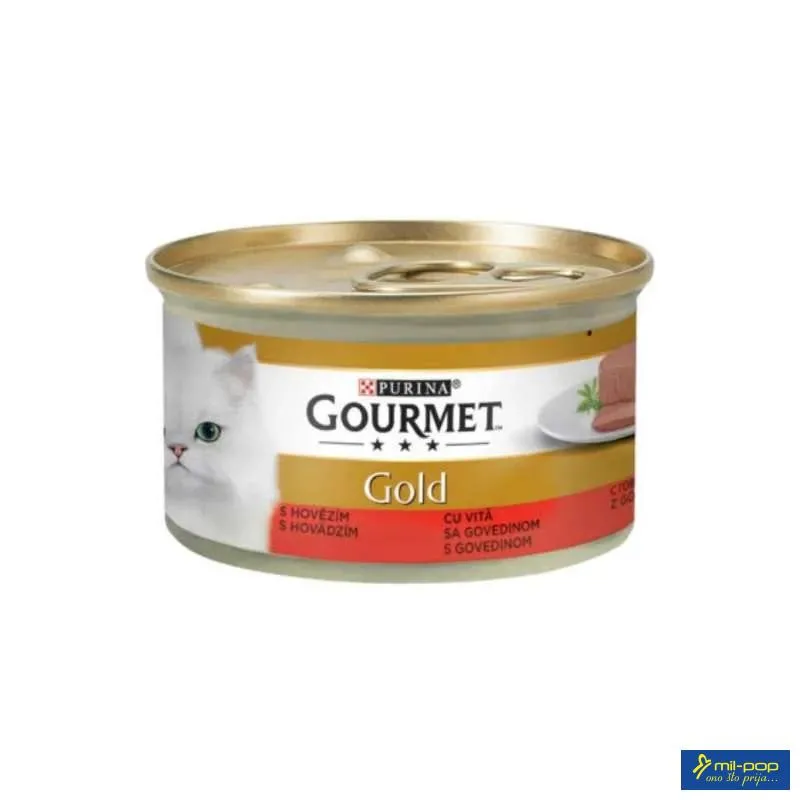 GURMET GOLD MSE BEEF 85 GR 