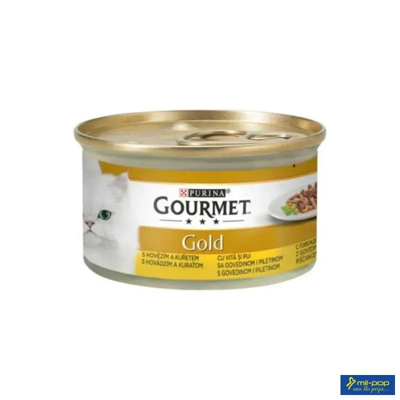 GOURMET GOLD PASTETA-PILECE MESO 