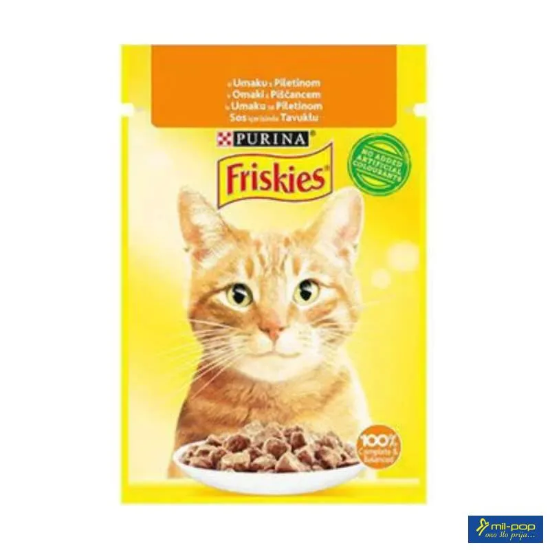 FRISKIES ZA MAČKE U UMAKU SA PILETINOM 26X85G 