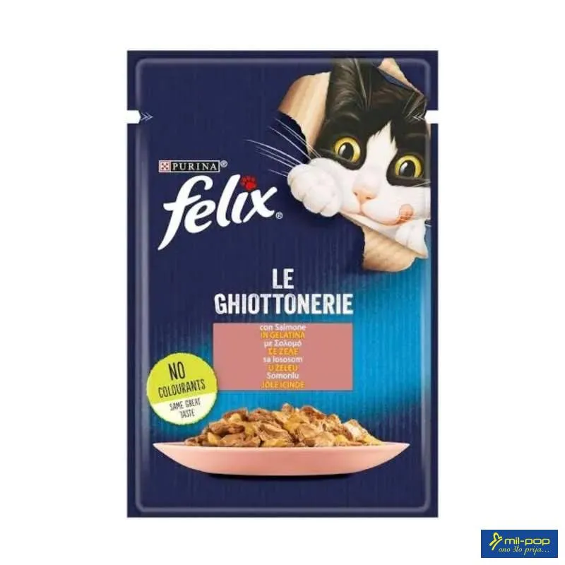 FELIX AGAIL GIJ SALMON POUCH 26X80G IT 