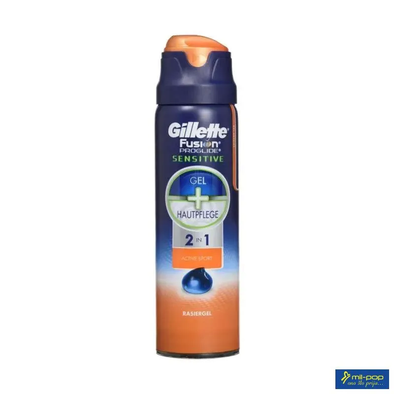 GILLETTE GEL PROGLIDE ACTIVE SPORT 170 ML 