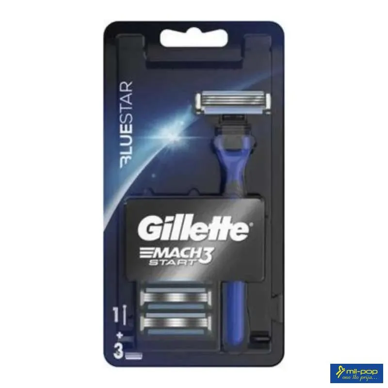GILLETTE MACH 3 START H+3 BLUE