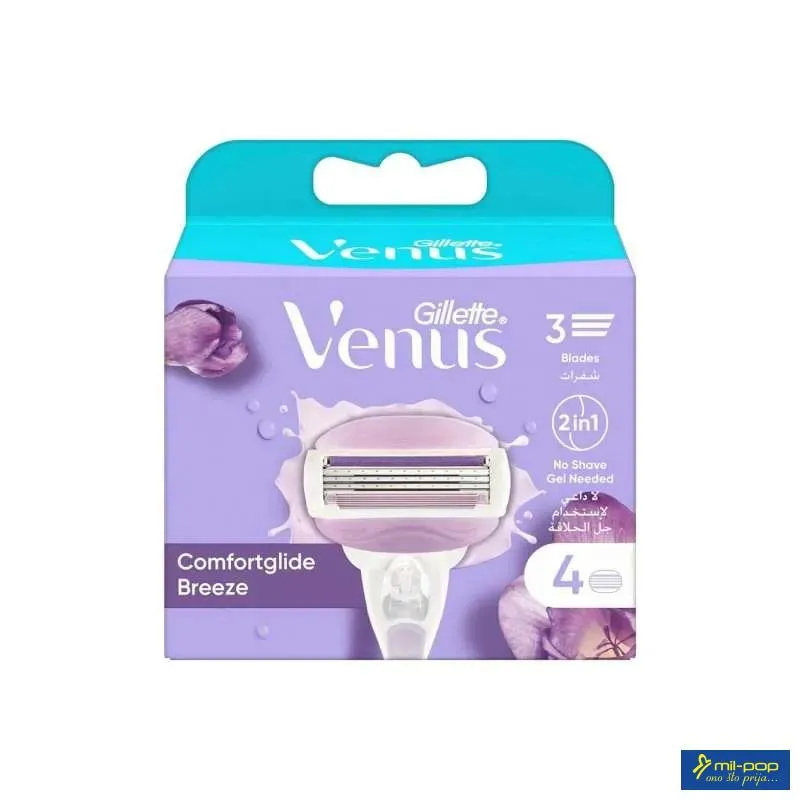GILLETTE VENUS BREEZE BLADES 4CTS 