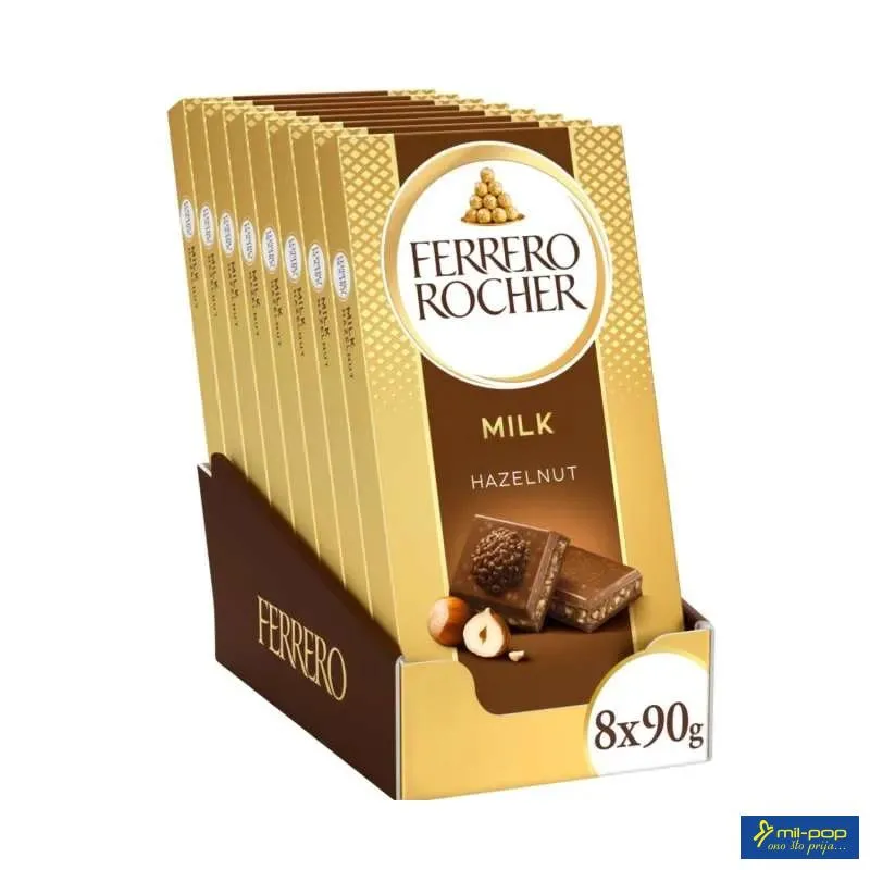 ROCHER MLIJECNA COKOLADA 90GX8 