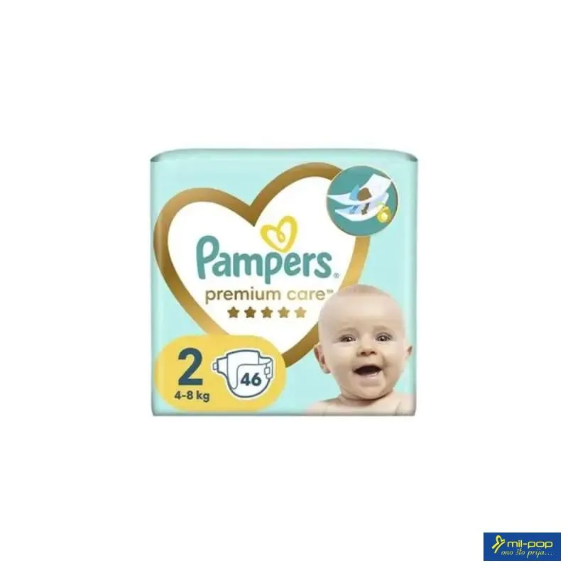 PAMPERS PELENE PREMIUM VPM 2 46KOM 