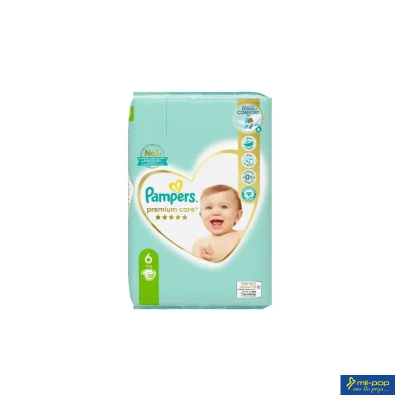 PAMPERS PELENE PREMIUM VP 6 38 KOM 