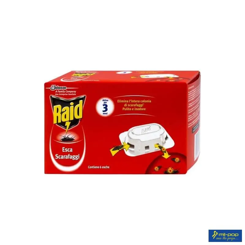 RAID INSEKTICID ZAMKA ZA BUBAŠVABE 6/1 