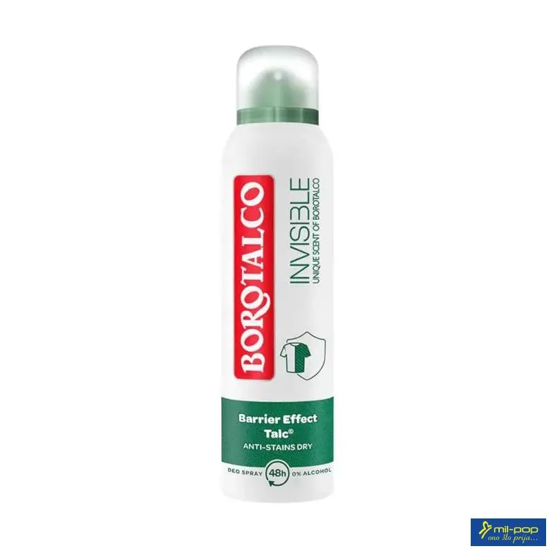 BOROTALCO DEO INVISIBLE ORIGINAL 150ML WOMEN