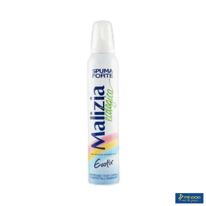 MALIZIA ECOLOGICA PJENA ZA KOSU STRONG HOLD 200ML 