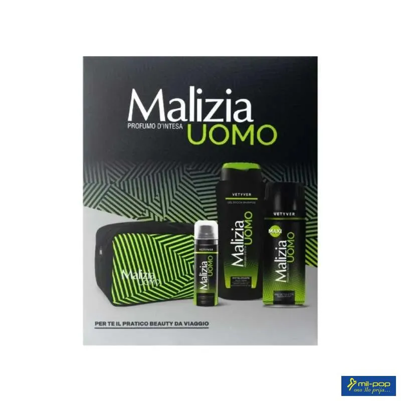 MALIZIA PP VETYVER MAXI TUS/DEO/PJENA/NESESER 