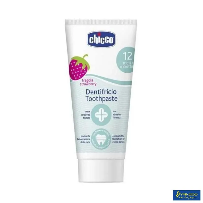 CHICCO ZUBNA PASTA JAGODA 50ML 12+ N 