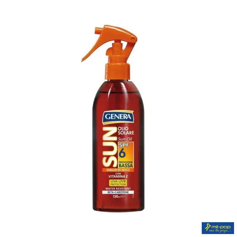 GENERA SUN ULJE SPF 6 150ML 