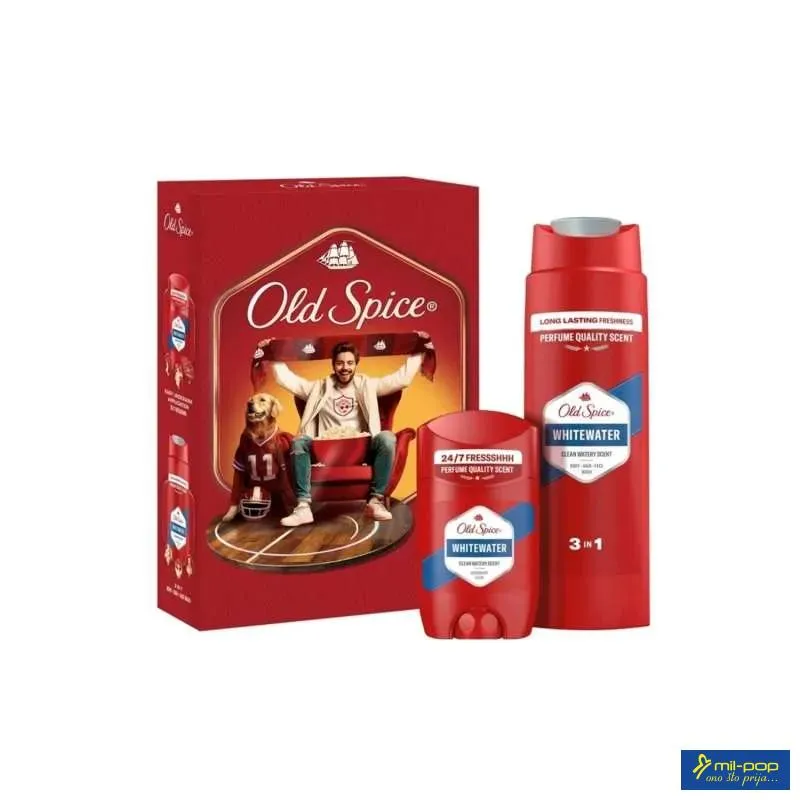 OLD SPICE SET GIFT WHITEWATER (ST+SG) 