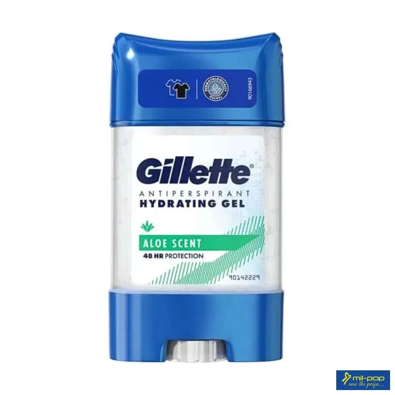 GILLETE HYDRATING ALOE GEL  - MUŠKI STIK 
