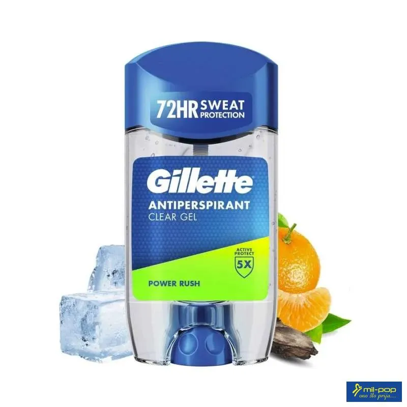 GILLETTE STIK POWER RUSH 70ML 