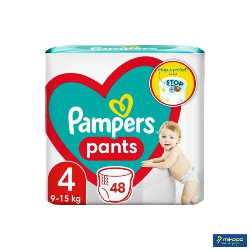 PAMPERS PELENE PANTS VPP 4 - 48PCS
