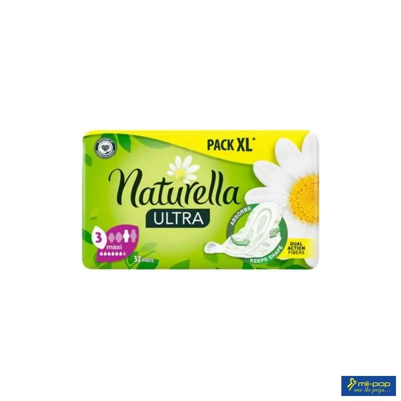 ULOSCI NATURELLA ULTRA MAXI S3 4PAK 32KOM