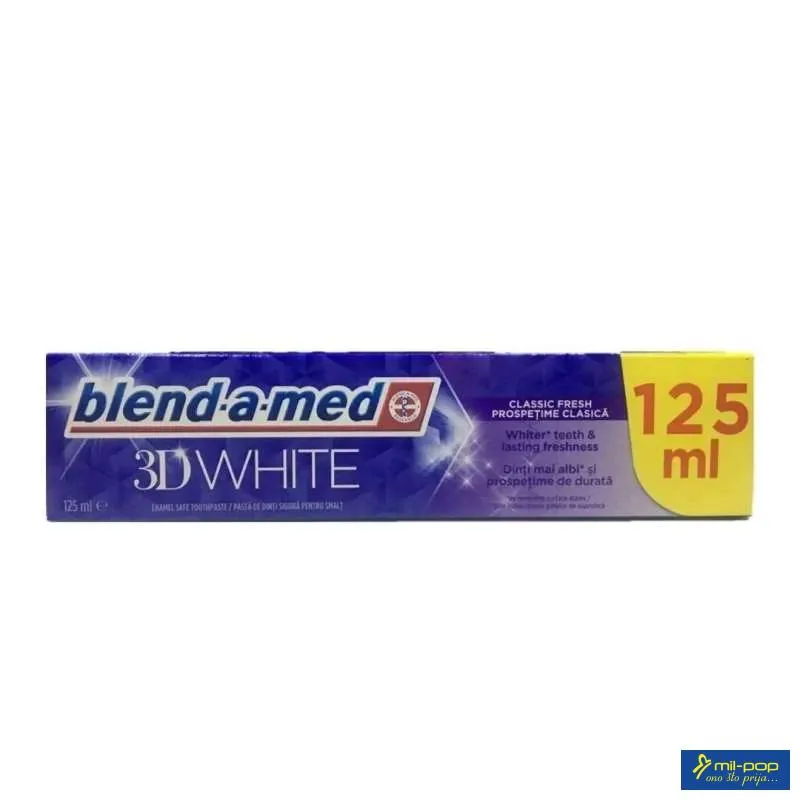BLEND-A-MED 3D WHITE 125ML