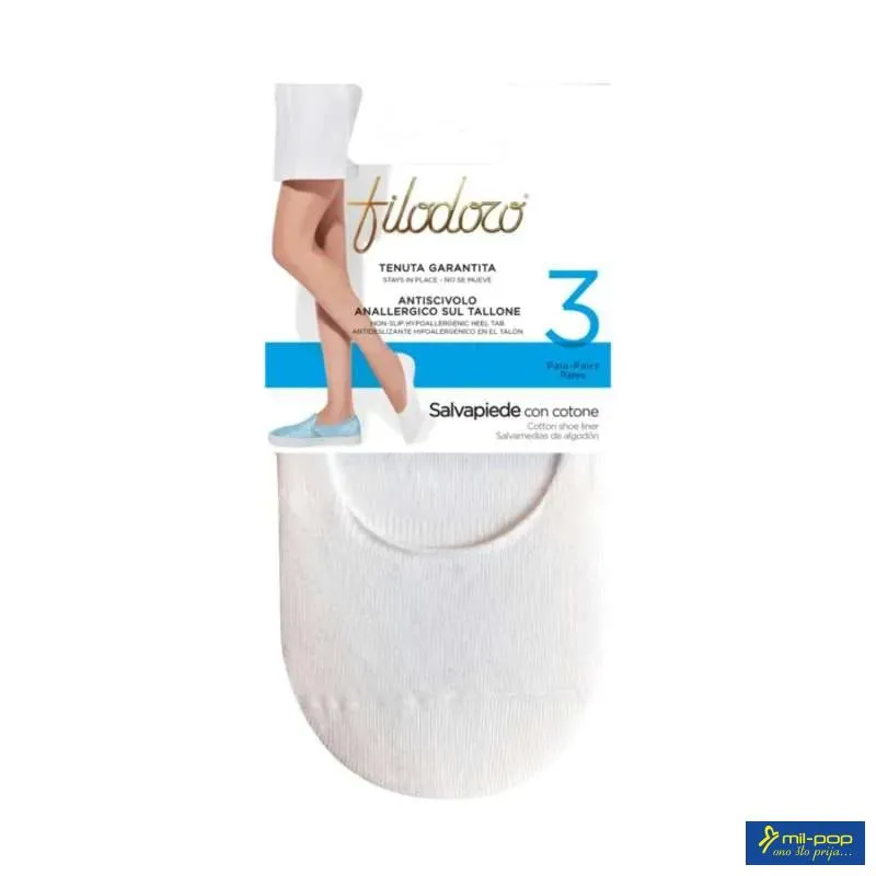 FILODORO NAZUVICE SALVAPIEDE COTONE G114841FN 3 PARA