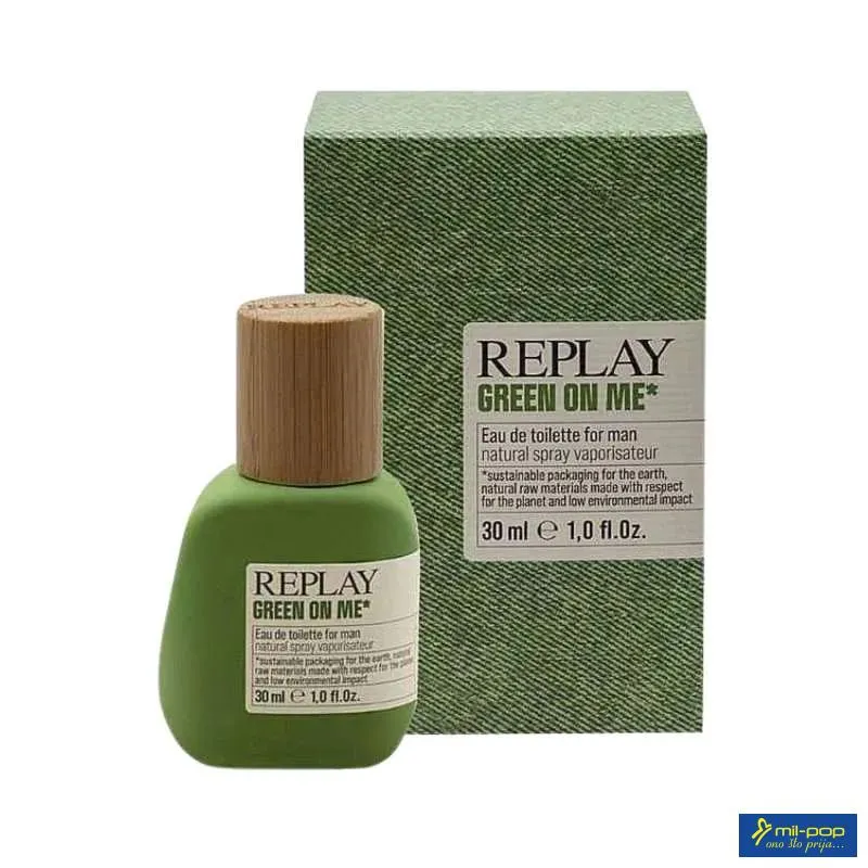 REPLAY PARFEM GREEN ON ME MAN EDT 30ML 