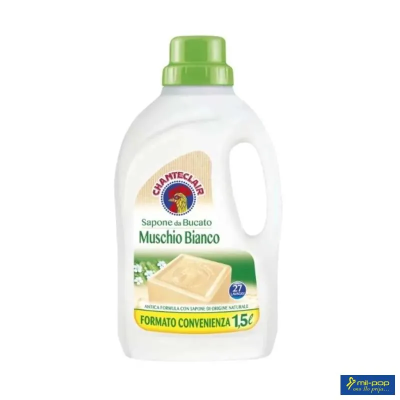CHANTE CLAIR TECNI DETERDZENT 1,5L MUSCHIO BIANCO 