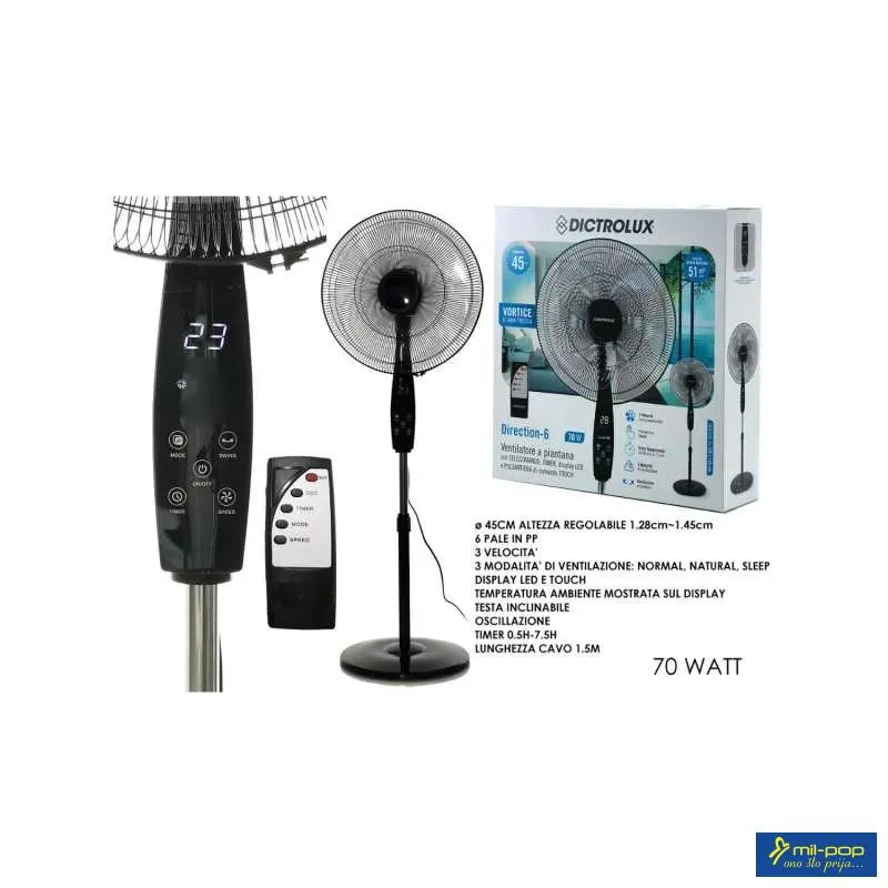 GENERAL TRADE VENTILATOR 70W 
