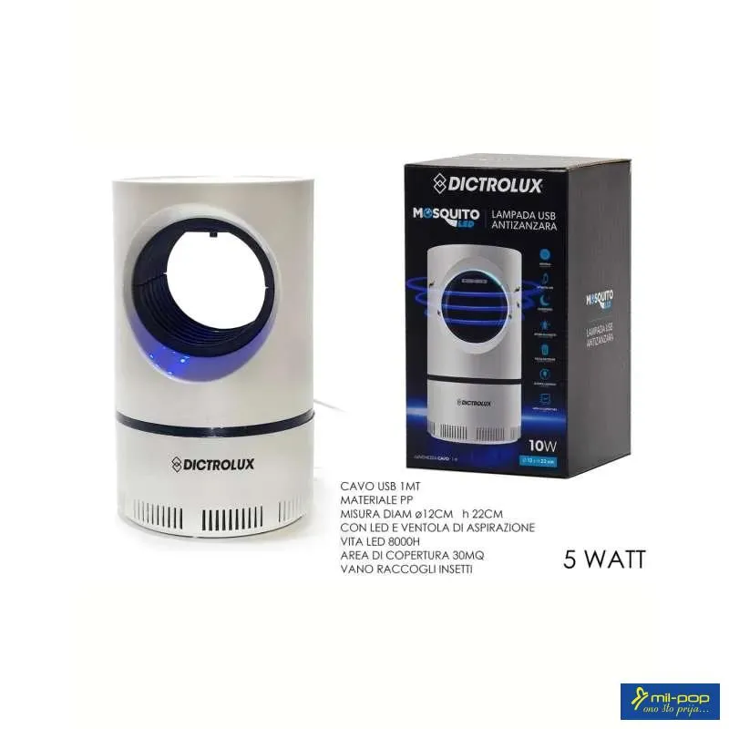 GENERAL TRADE LAMPICE LED 5W C/USB 