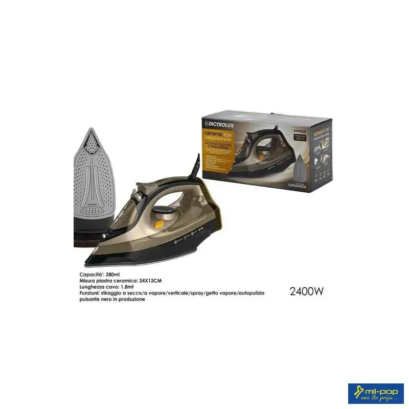 GENERAL TRADE PEGLA SA KERAMIČKOM PLOČOM 2400W 