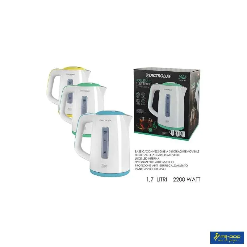 GENERAL TRADE ELEKTRIČNI BOKAL 1,7L 2200W 