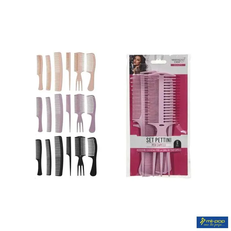 GENERAL TRADE SET ČEŠLJEVA 6KOM 