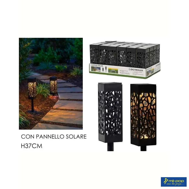 GENERAL TRADE SOLARNA LAMPA CRNA DISPLEY 