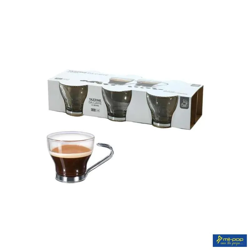 GENERAL TRADE SET ŠOLJICA ZA ESPRESSO 6 KOM 