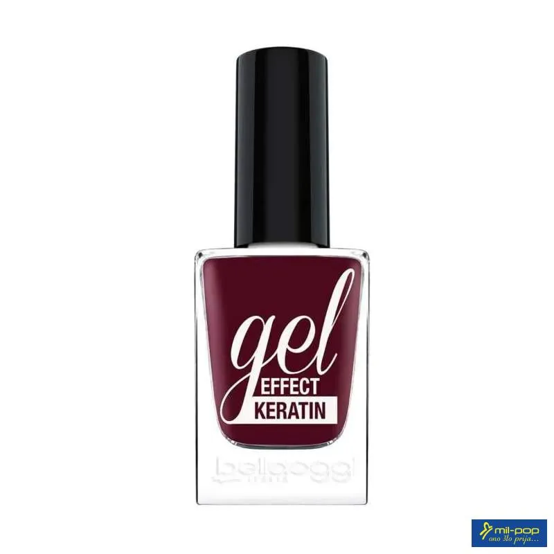 BELLA LAK GEL EFFECT 534 - DARK PLUM