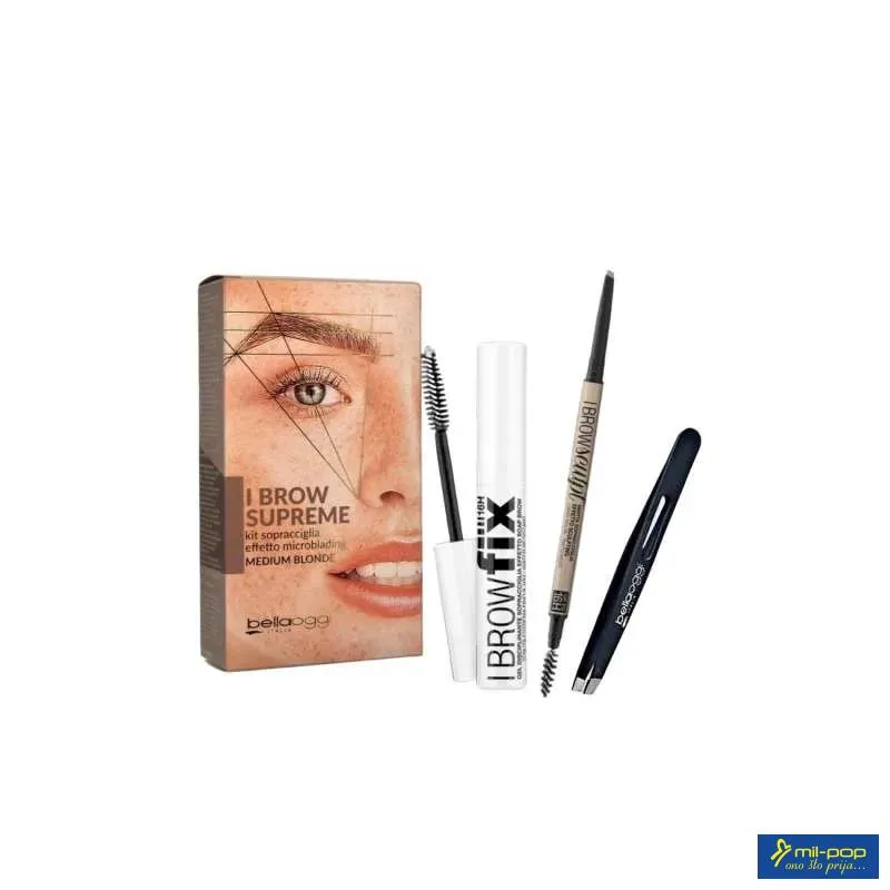 BELLA SET ZA OBLIKOVANJE OBRVA KIT BROW SUPREME 0