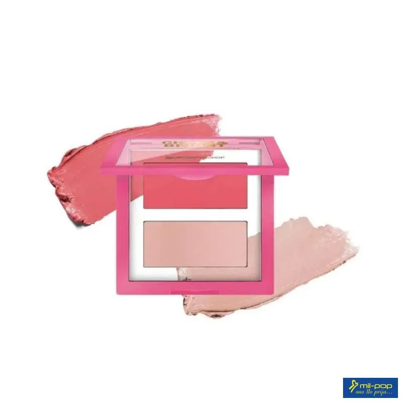 BELLAOGGI SJENKE ZA KONTURISANJE CHEEK AND BRIGHT PINK SHY 01 