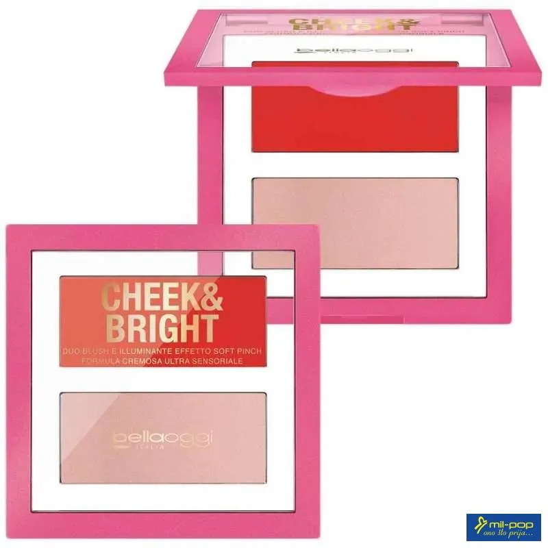 BELLA SJENKE ZA KONTURISANJE CHEEK AND BRIGHT CHEER CORAL 04