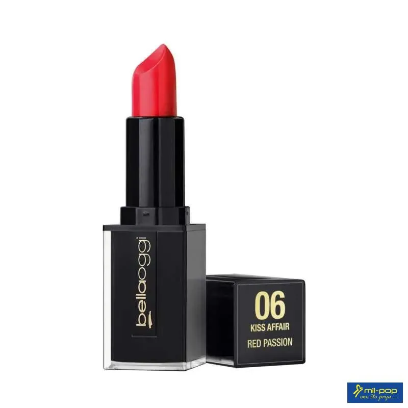 BELLAOGGI RUŽ KISS AFFAIR CREAMY RED PASSION 06 