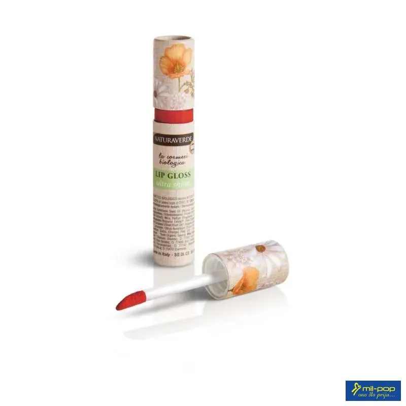 NATURA VERDE BIO SJAJ ZA USNE 1 RED 