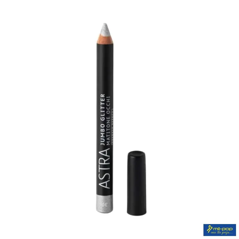 ASTRA OLOVKA ZA OCI JUMBO GILTTER WHITE SHEEN 030 
