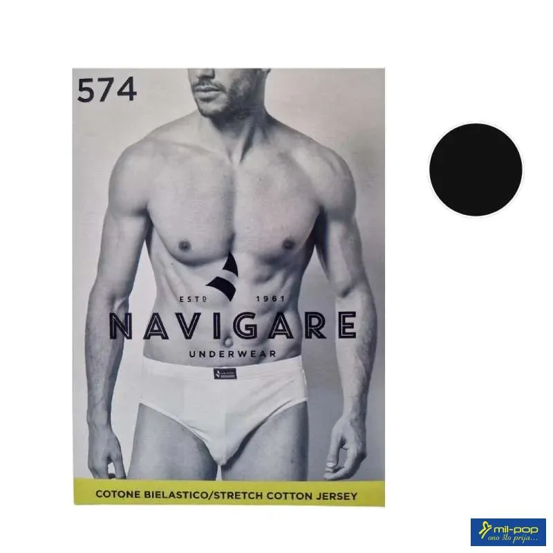 SLIP NAVIGARE A.574 NERO 7/XXL SLIP