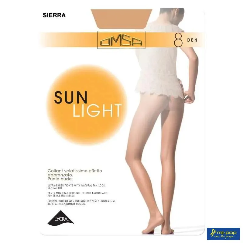 OMSA ČARAPE SUN LIGHT 097 8 DEN 
